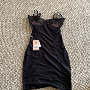 Tiger mist black allura dress